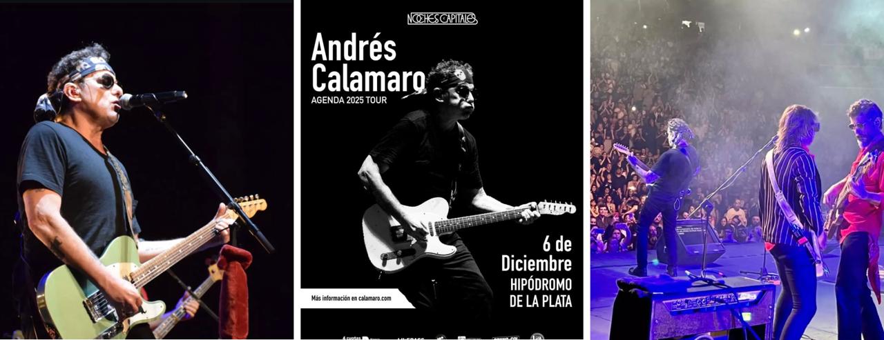 Andrés Calamaro - Agenda 2025 Tour