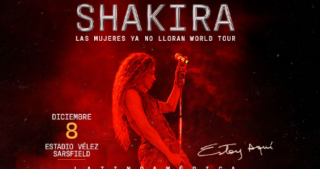 logo Shakira - Las Mujeres ya no Lloran World Tour