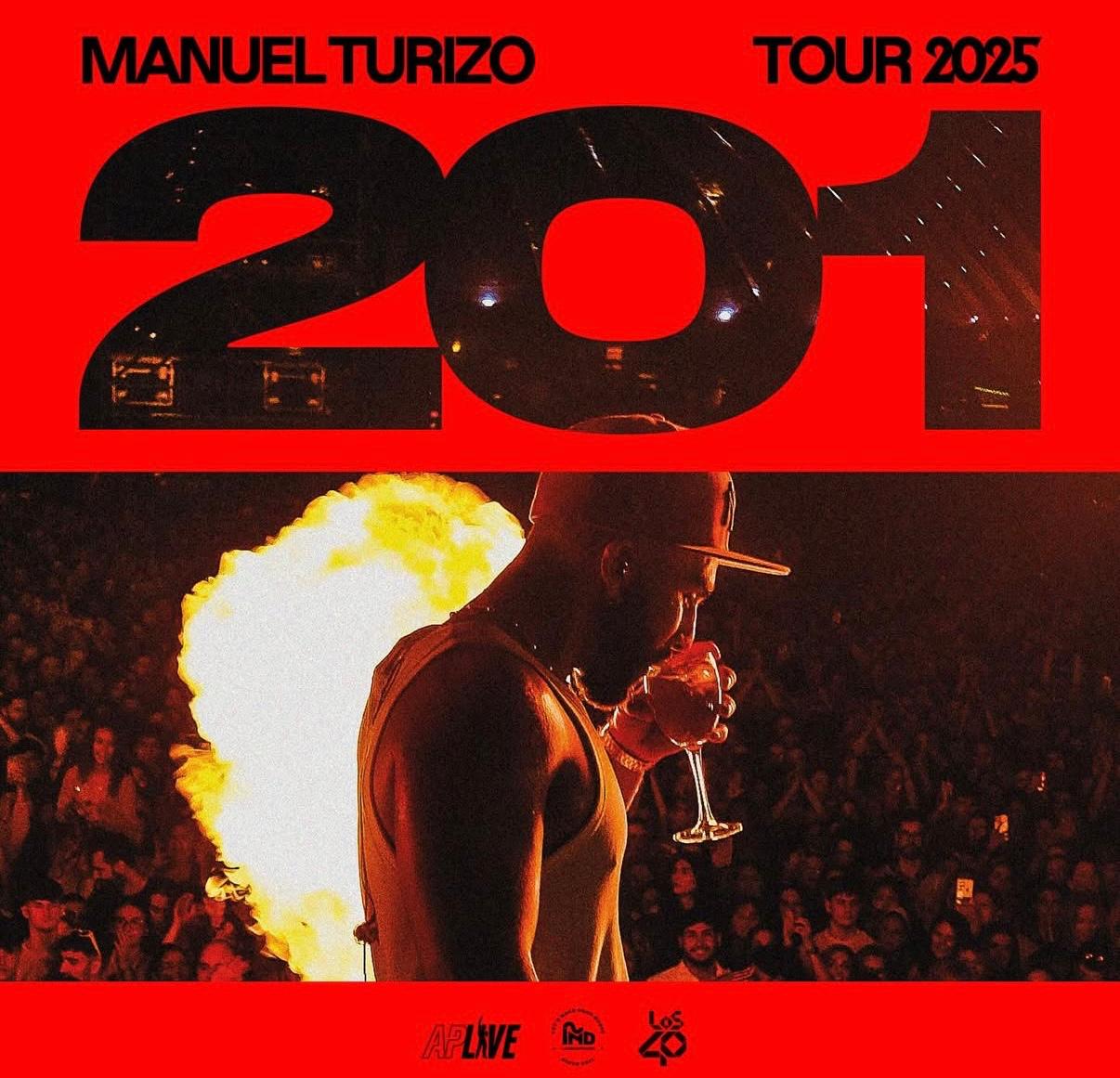 logo Manuel Turizo - Tour 201