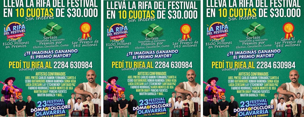 Festival Nacional Doma y Folclore Olavarria