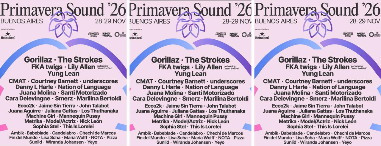 Primavera Sound Buenos Aires